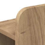 vidaXL Σκελετός κρεβατιού με αποθήκευση Artisan Δρυς 90 x 190 cm