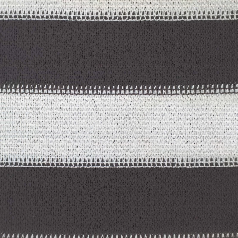 vidaXL Ικανότητα Σκίασης Γκρι και Λευκό 4 x 4 m HDPE
