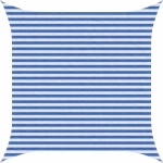 vidaXL Ικανότητα Σκίασης Μπλε και άσπρο 3,6 x 3,6 m HDPE
