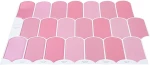 vidaXL Πλακάκι Φτερού 50 pcs Ροζ 30 x 30 cm Πολυουρεθάνη και PET