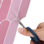 vidaXL Πλακάκι Φτερού 50 pcs Ροζ 30 x 30 cm Πολυουρεθάνη και PET