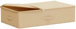 vidaXL Κουτί αποθήκευσης 24 pcs Κρεμ 70 x 40 x 18 εκ. Ύφασμα