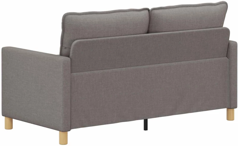 vidaXL Καναπές Taupe Ύφασμα