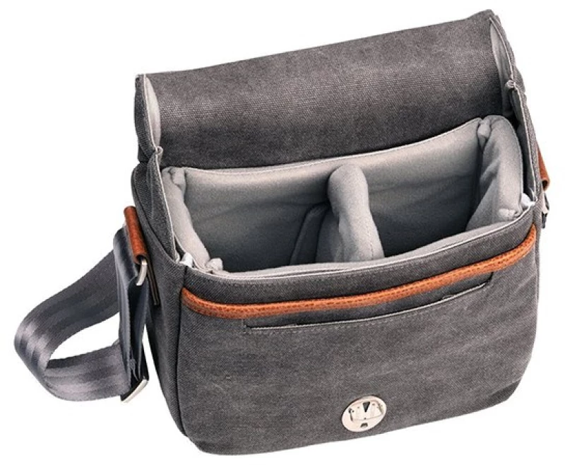 Olympus OM-D Messenger Bag Leather incl. Strap - Mini ( OM-SYSTEM branded)