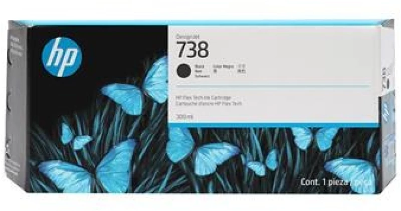 HP 738 300-ml Black DesignJet ink cartridge 1 pc(s) Original High (XL) Yield