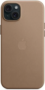 Apple FineWoven Θήκη για iPhone 15 Plus with MagSafe Taupe (MT473ZM/A)