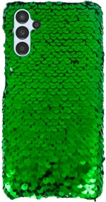 Vivid Sequin Case Samsung Galaxy A13 5G Green