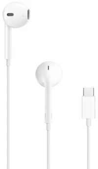 Apple EarPods Handsfree με Type-C (USB-C) Λευκό (MYQY3ZM/A)