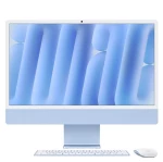 Apple iMac 24-inch with Retina 4.5K display: M4 chip with 10c CPU and 10c GPU, 16GB, 512GB - Blue