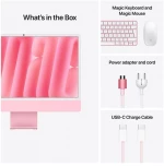 Apple iMac 24-inch with Retina 4.5K display: M4 chip with 10c CPU and 10c GPU, 24GB, 512GB - Pink