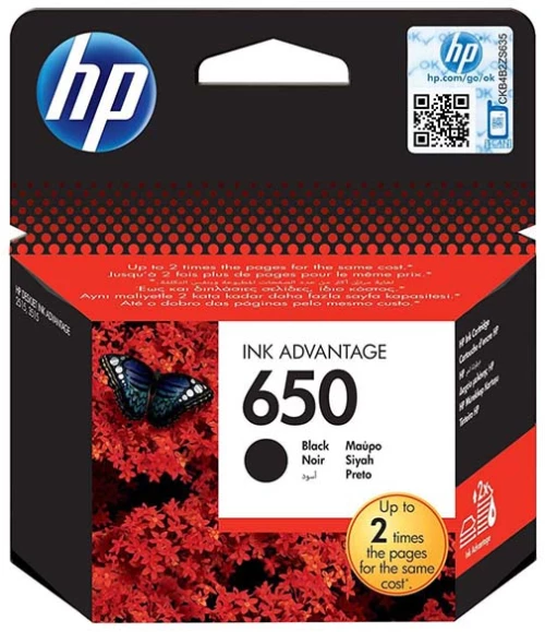 Μελάνι HP 650 Black (CZ101AE)