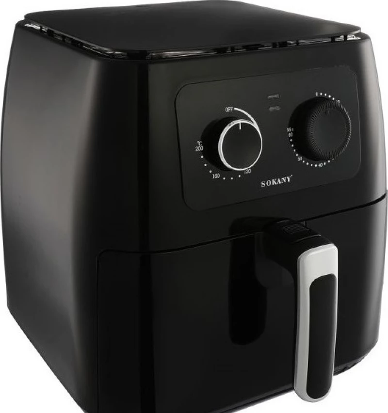 Sokany AF-005 Φριτέζα Αέρος με Αποσπώμενο Κάδο 8.5lt Μαύρη