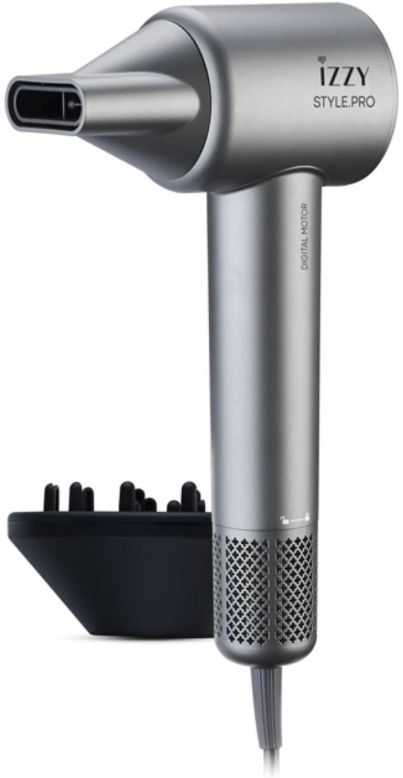 Izzy IZ‑7215 Style Pro Πιστολάκι Μαλλιών με Φυσούνα 1600W