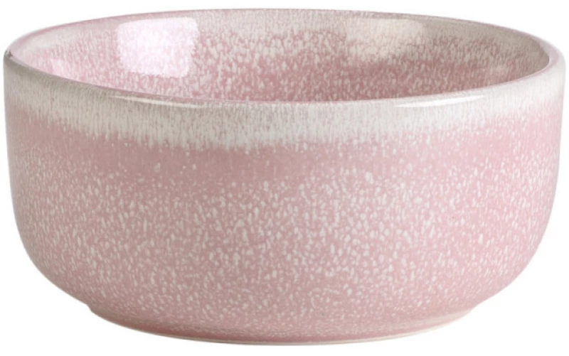 Μπολ Πορσελάνης Pink Reactive Glaze 13 εκ. 6 τμχ.