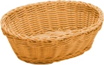 Ψωμιερα Οβαλ 25X20X8Cm Μπεζ