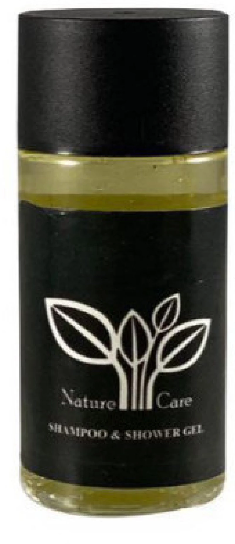 Σαμπουάν-Αφρόλουτρο (2 σε 1) Μπουκαλάκι Nature Care 35 ml 100 τμχ.