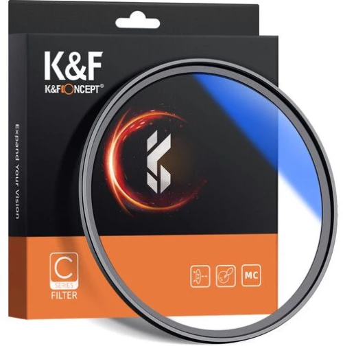 K&F Concept 49mm Blue Multi-Coated UV Slim Filter