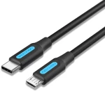 VENTION USB 2.0 C Male to Micro-B Male 2A Cable 2M Black (COVBH) (VENCOVBH)