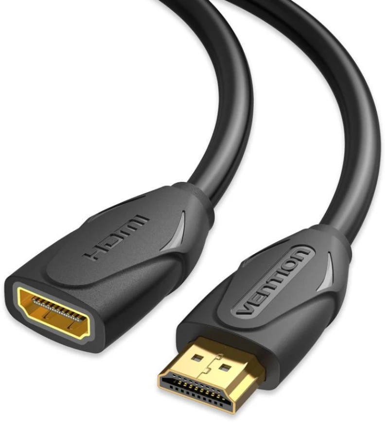 VENTION HDMI Extension Cable 1.5M Black (VAA-B06-B150) (VENVAA-B06-B150)