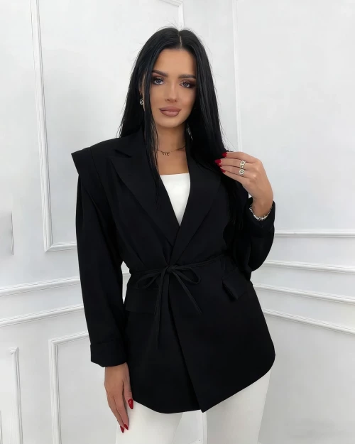 Blazer σακάκι με ρυθμιζόμενη μέση