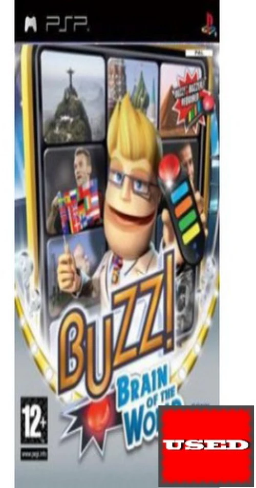 Buzz! Brain Of The World PSP USED