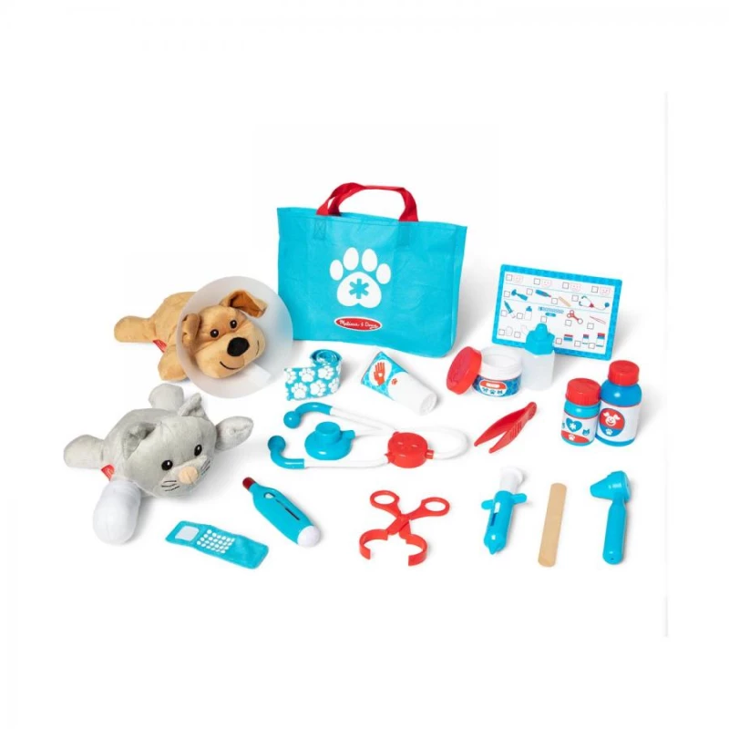 Melissa & Doug Pretend Play: Non-Wood  - Petvet Playset (6074883)