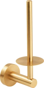 Χαρτοθήκη Κάθετη Χρυσό Ματ Bronze Art Inox304 5130-G1-K