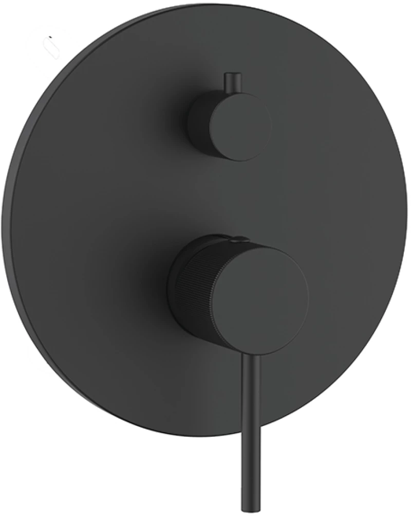 Orabella Preciosa Black matt - Μπαταρία λουτρού, εντοιχισμού 3 δρόμων 10359