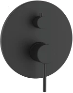 Orabella Preciosa Black matt - Μπαταρία λουτρού, εντοιχισμού 3 δρόμων 10359