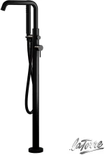 Μπαταρία Λουτρού Επιδαπέδια ELLE La Torre Black Matt 34078-400