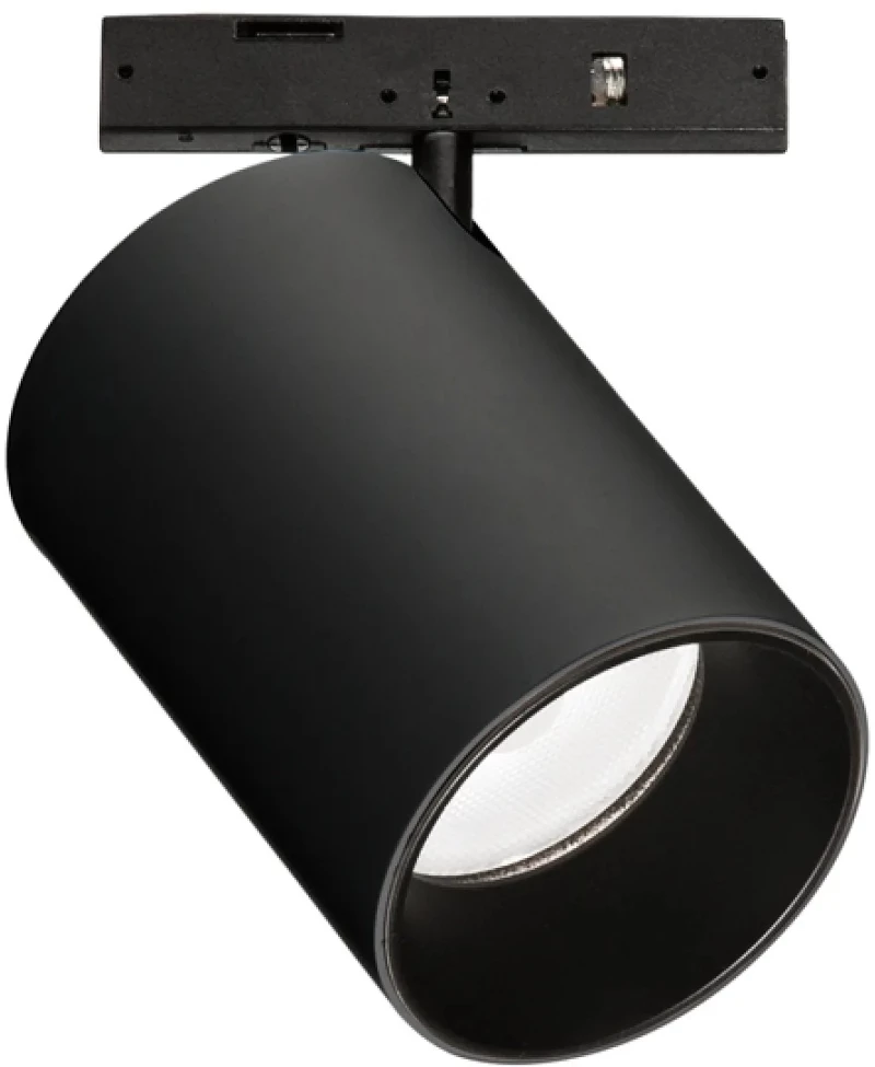 Γραμμικό Σύστημα Φωτισμού DEVA SPOT 08W 3000K Μαύρο Ideal Lux 332819