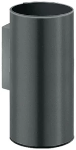 Sanco Bathroom Set Ποτηροθήκη Ανθρακί ανάγλυφο 91151-Μ118