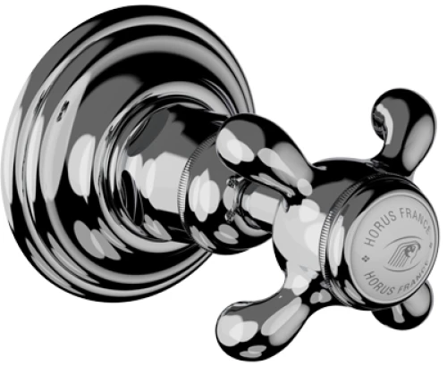 Horus Montmartre Classic Collection - Trim for Wall Valve + Diverter - Chrome 07.578-CH