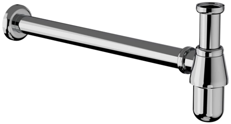 Horus Compléments Classic Collection - Bottle Trap Pipe L. : 400 Mm - Matt Nickel 00.250-NM