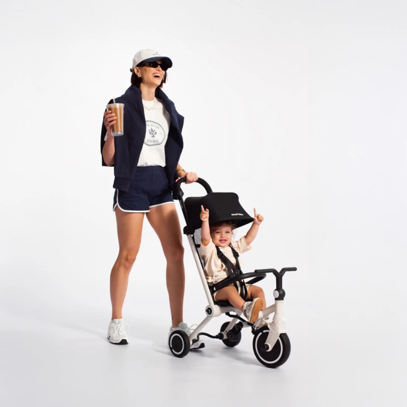 Smartrike Καρότσι & Τρίκυκλο 2 σε 1 Trike Wonder Plus Sand Beige