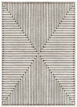 Χαλί Kece-Fr55 485HFT1869 Off White-Brown Conceptum Hypnose 160X230cm
