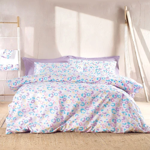 Σεντόνια Candy (Σετ 4τμχ) Multi Rythmos Υπέρδιπλo 230x270cm 100% Βαμβάκι