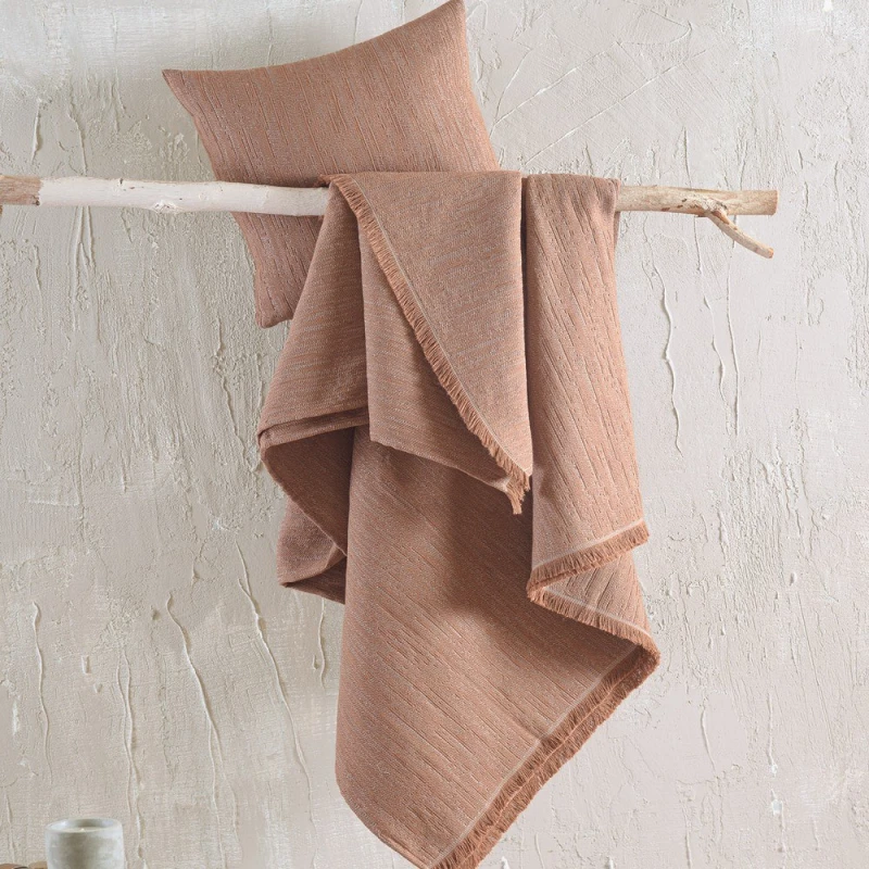 Ριχτάρι Toris Brown Rythmos Πολυθρόνα 160x180cm Βαμβάκι-Πολυέστερ