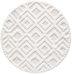 Χαλί 830B 840MRD1543 Cream Round Conceptum Hypnose 160X160 Round