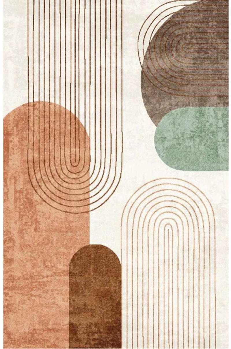 Χαλί Iconik 9506 Beige-Multi Klonaras 80X140cm