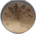 Βάζο 15-10235 60x20,5x54cm Black-Gold Marhome Μέταλλο