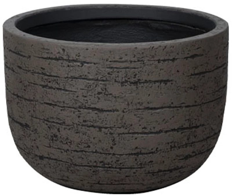 Κασπώ Γαβάθα 06-94820-L Φ43x30cm Brown Marhome Πηλός