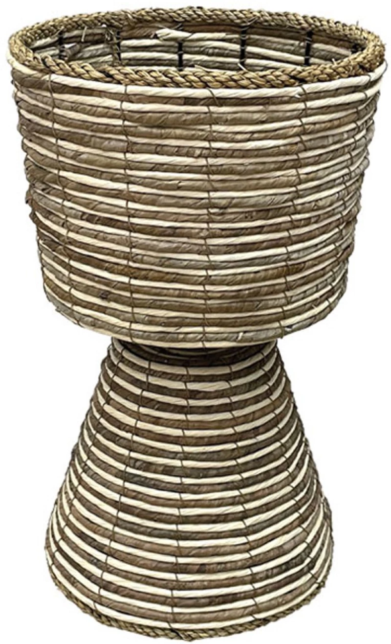 Κασπώ 17-26275 Φ30x52cm Natural-Beige Marhome Rattan