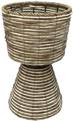 Κασπώ 17-26275 Φ30x52cm Natural-Beige Marhome Rattan