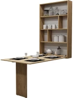 Τραπέζι Αναδιπλούμενο Abi 163083059 85x149x203cm Oak Μοριοσανίδα