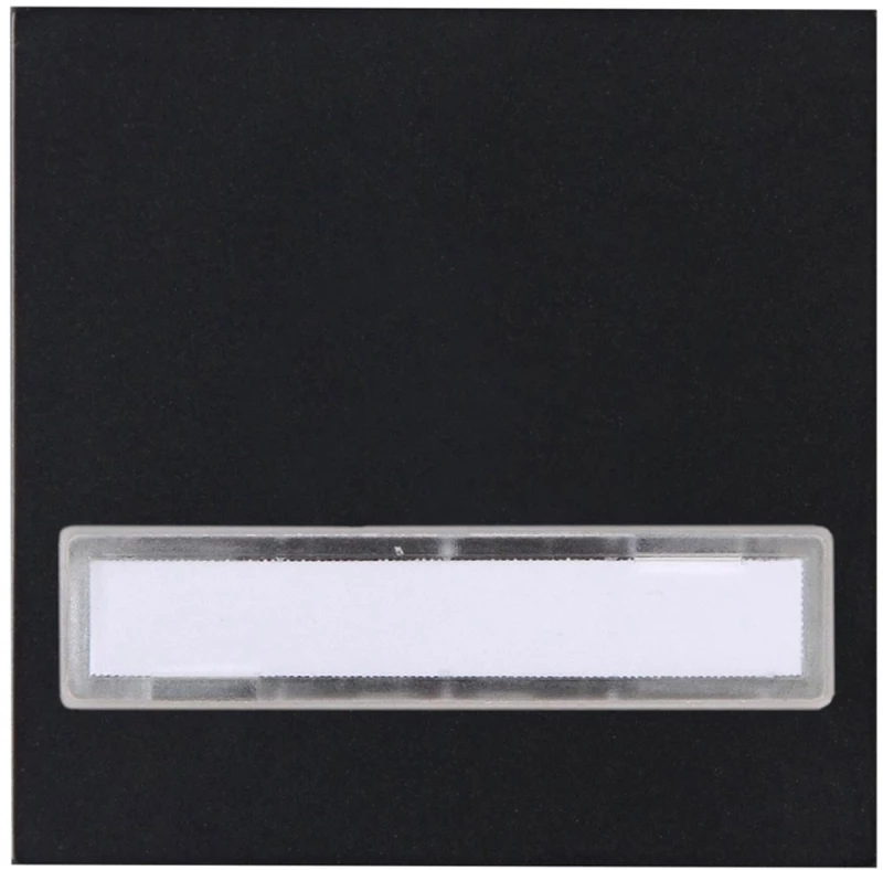 Πλήκτρο Διακόπτη Με Πεδίο Επιγραφής HK07 492050002 Black Kopp