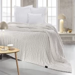 Κουβερλί Must 2 Όψεων Linen-Sand Guy Laroche King Size 270x250cm 100% Βαμβάκι