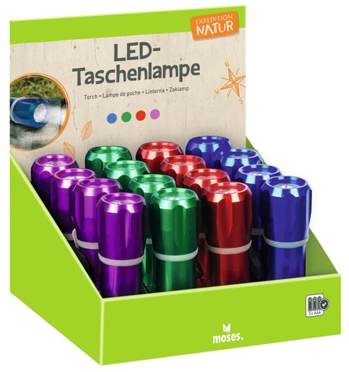 Φακός LED - Μπλε - Moses