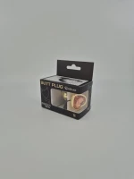 Hearty Buttplug, Small, Gold/Orange, Passion Labs