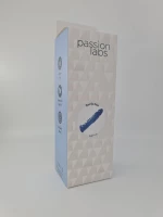Real Tip Dildo, Premium Glass, Blue, 16 cm, Passion Labs